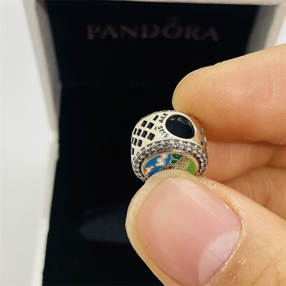✨🔥Pandora Lancaster County Exclusive Charm Travel Pendant S925 Sterling Silver - Picture 7 of 7